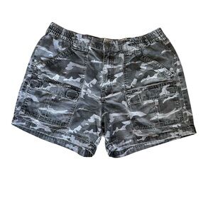 Red Head Brand Co. Men's Gray Camo 5" Cargo Shorts, size 38